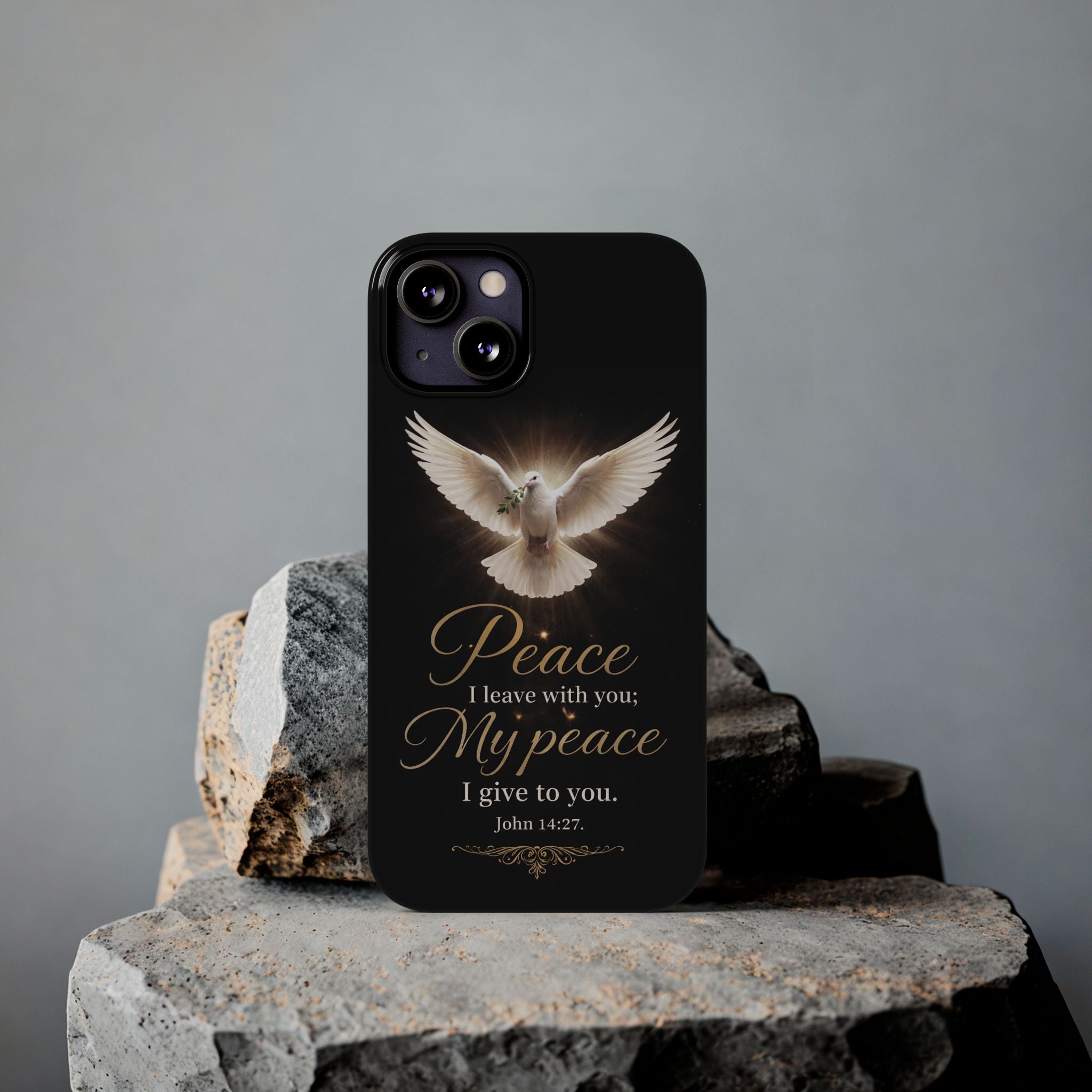John 14:27 Slim Phone Cases