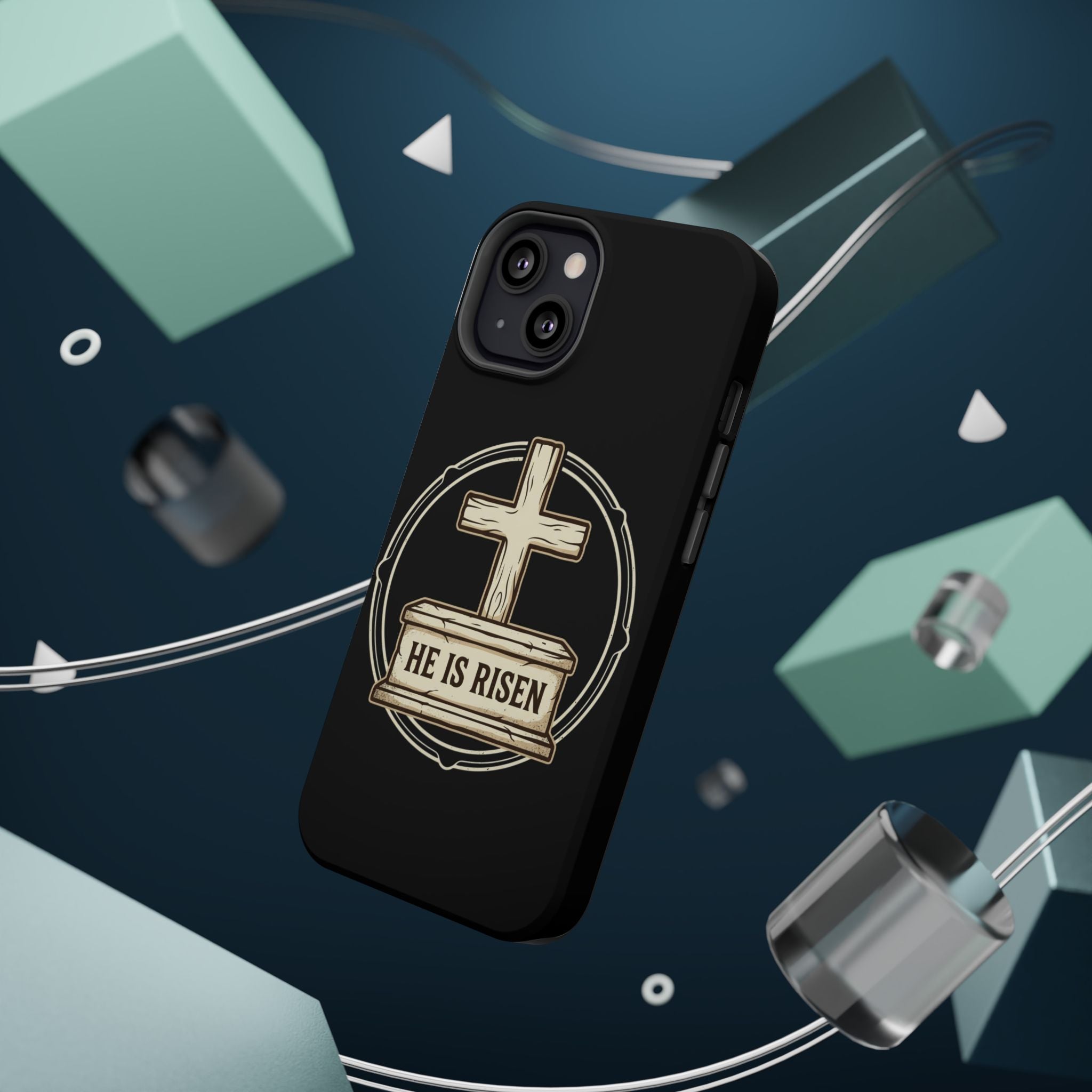 He is Risen Magnetic Impact-Resistant Cases