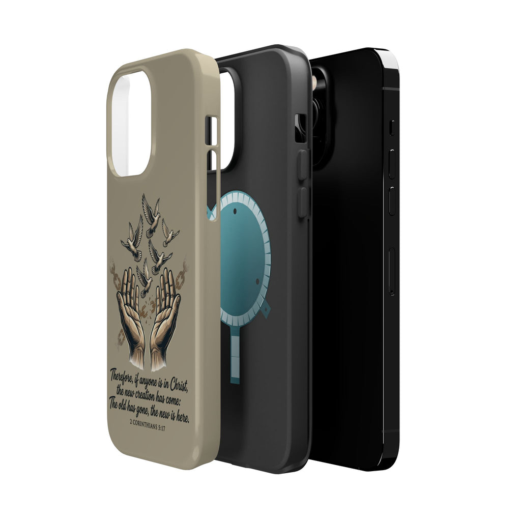 2 Corinthians 5:17 Magnetic Impact-Resistant Cases