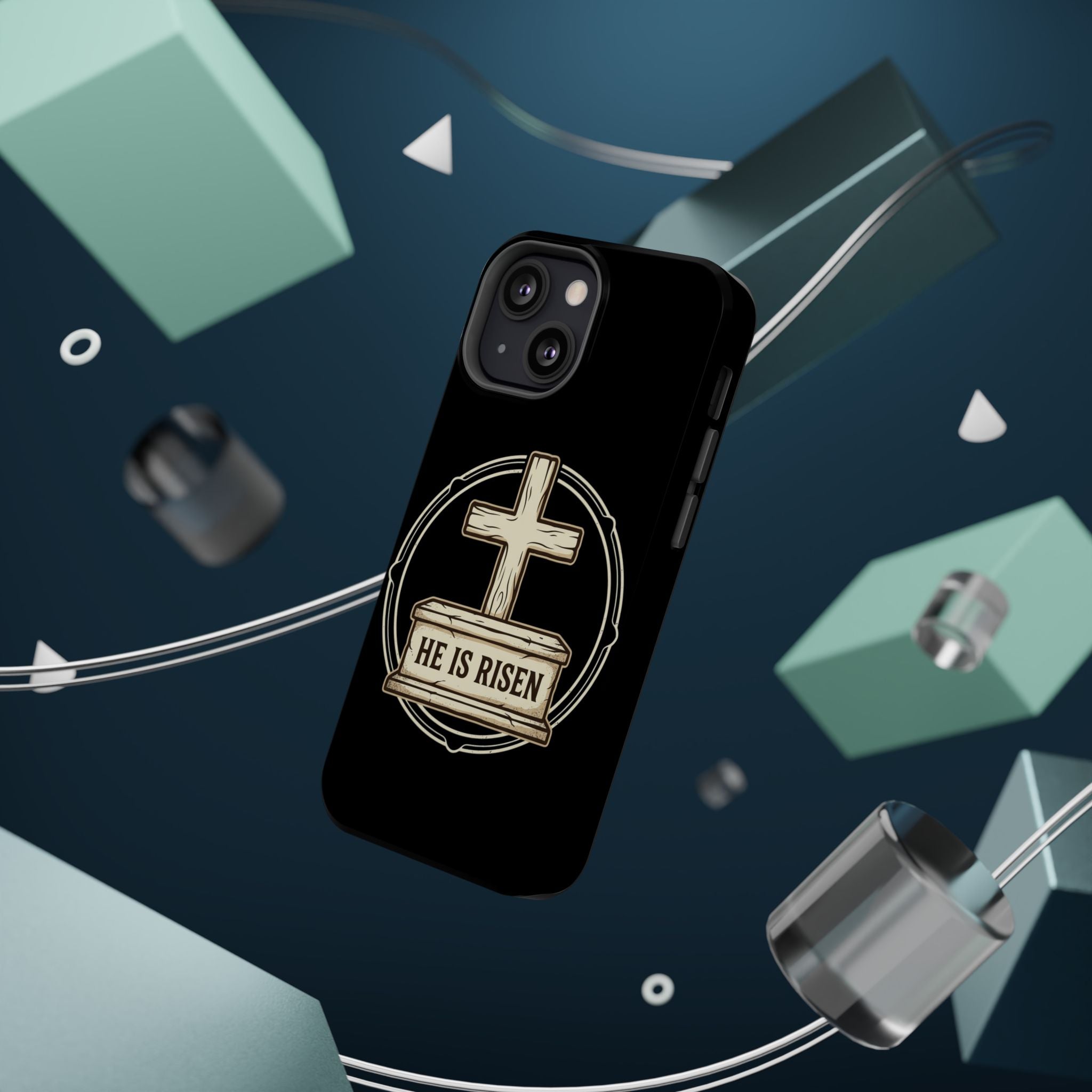 He is Risen Magnetic Impact-Resistant Cases