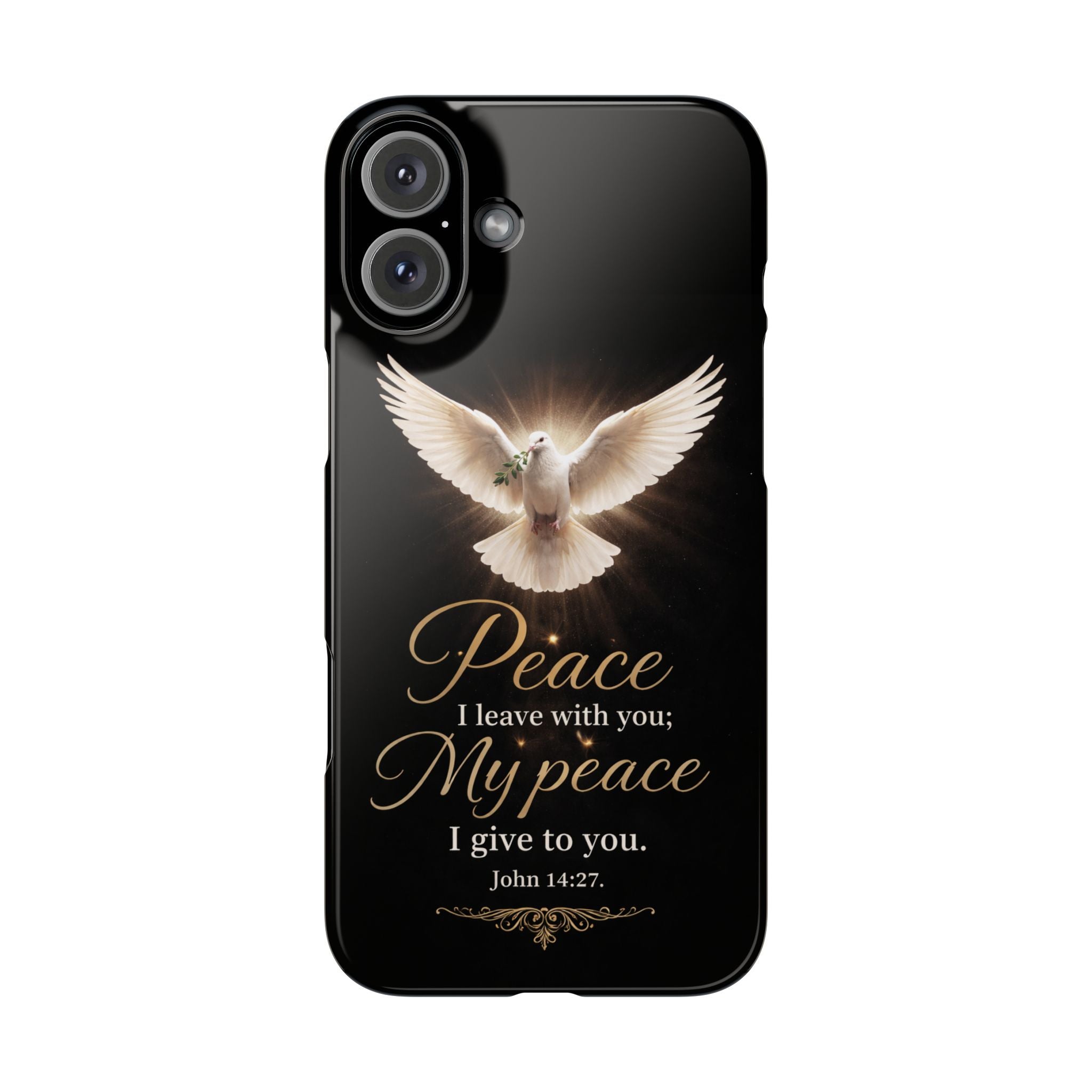 John 14:27 Slim Phone Cases