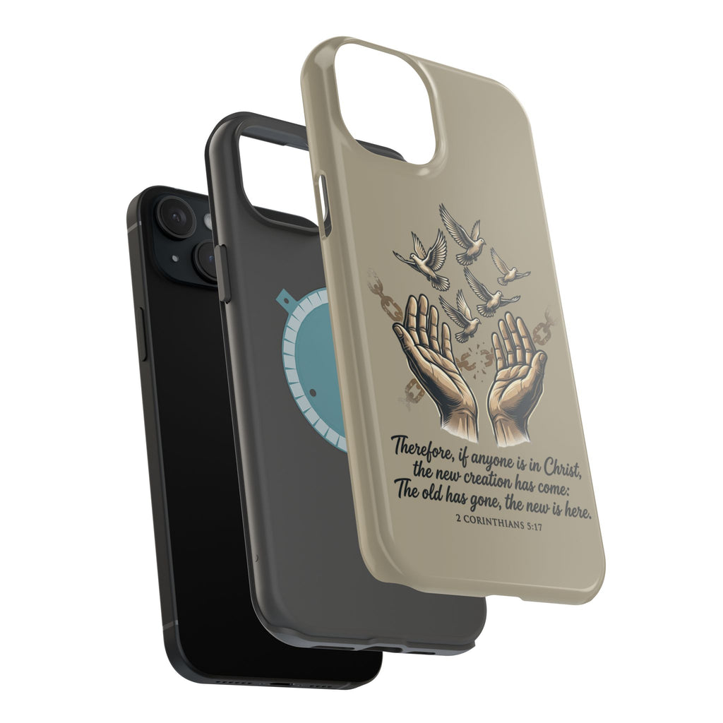 2 Corinthians 5:17 Magnetic Impact-Resistant Cases