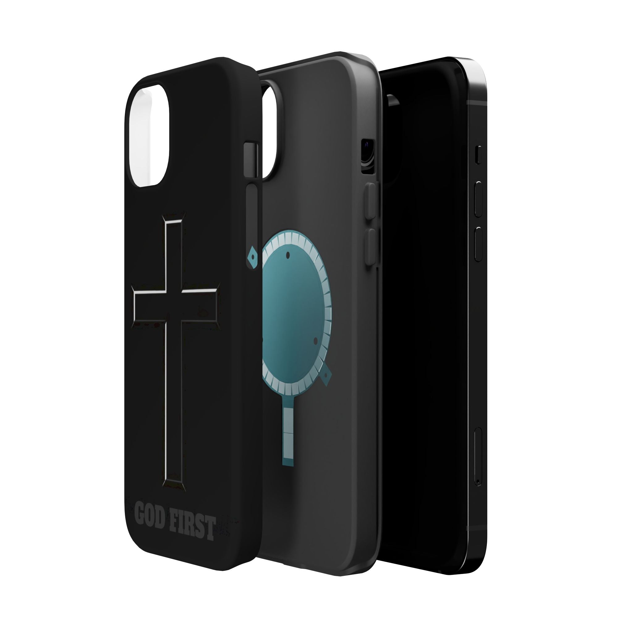 Cross Magnetic Impact-Resistant Cases