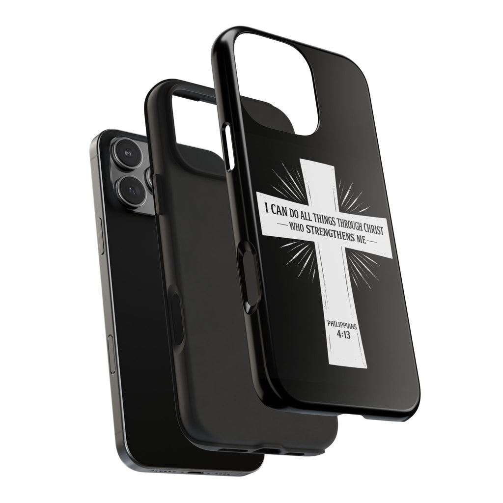 Philippians 4:13 Tough Phone Cases