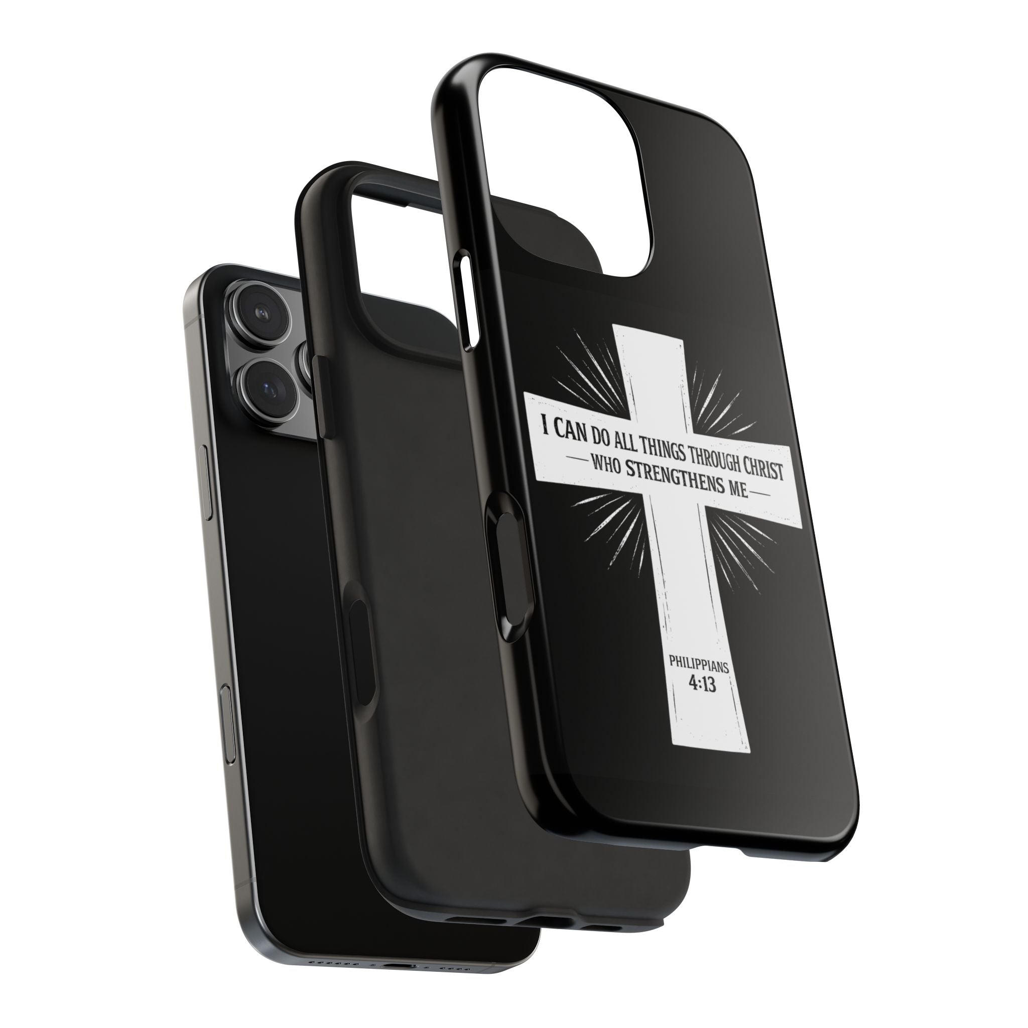 Philippians 4:13 Tough Phone Cases