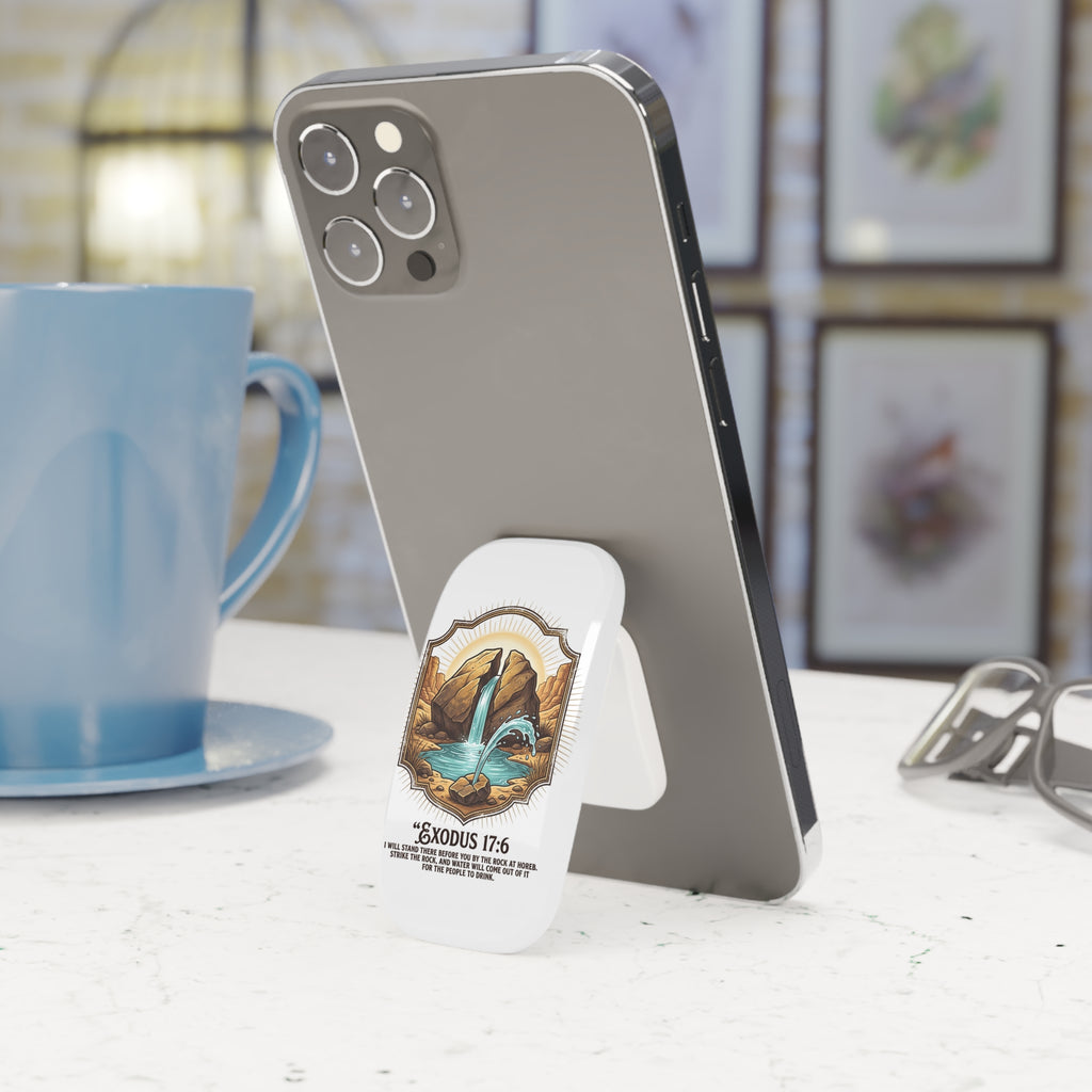 Exodus 17:6 Phone Click-On Grip