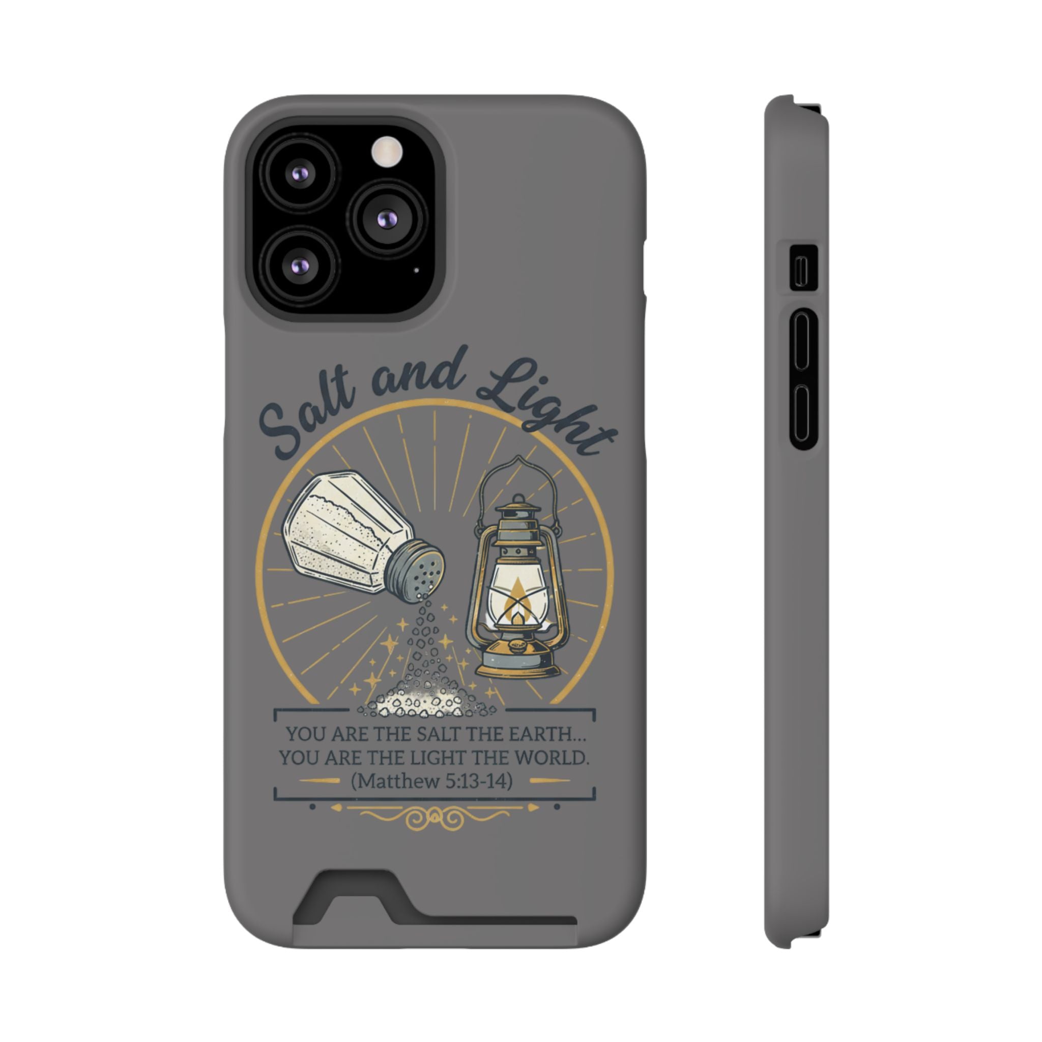 Salt and Light phone case