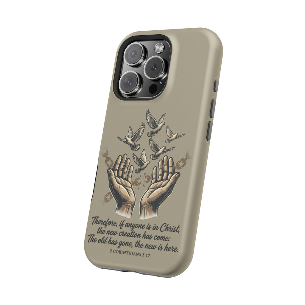 2 Corinthians 5:17 Magnetic Impact-Resistant Cases