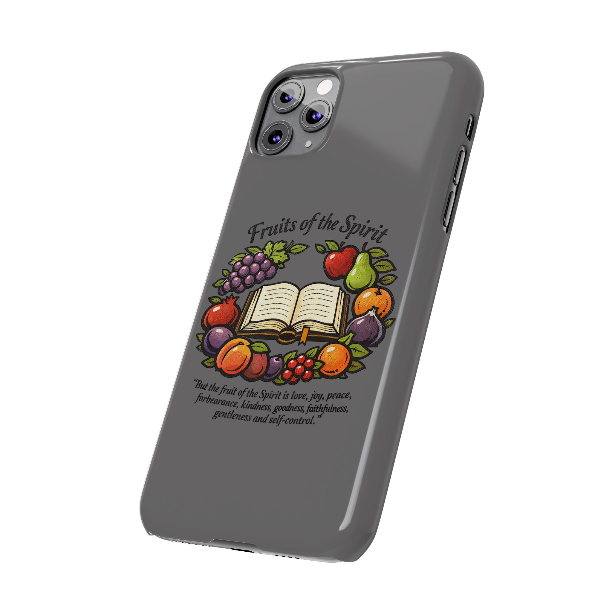 Fruits of the Spirit Slim Phone Cases