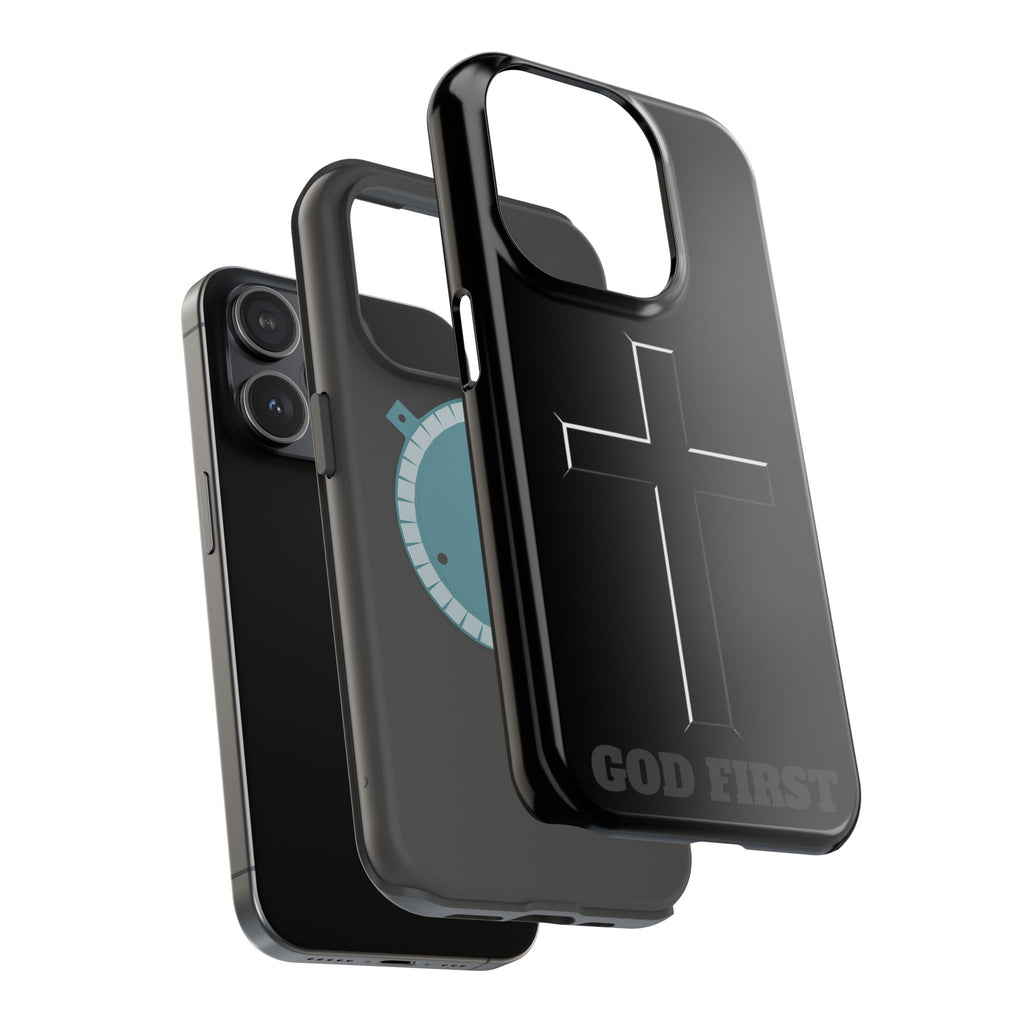 Cross Magnetic Impact-Resistant Cases